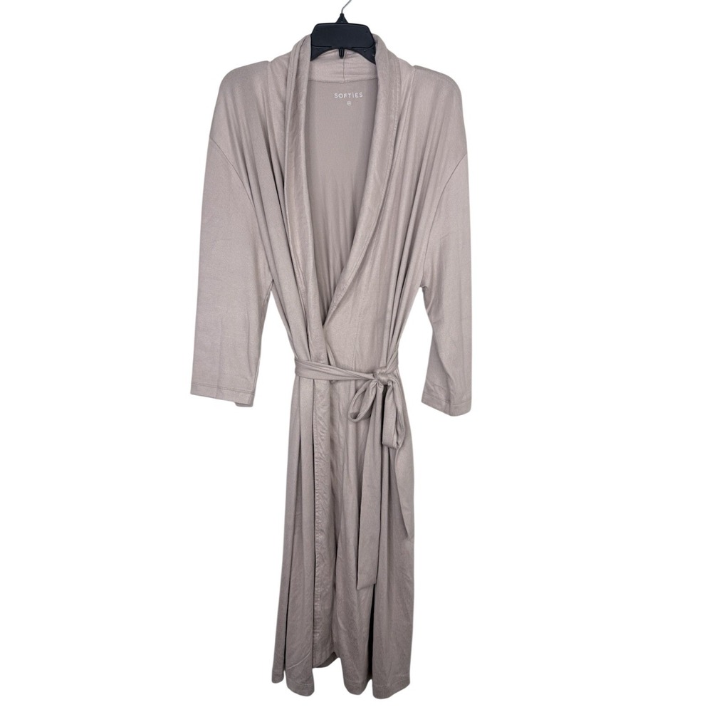 Softies Dream Shawl Collar Robe Womens Sizse L/XL - Blush Champaign